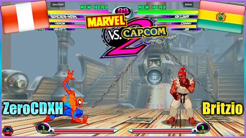 Marvel Vs. Capcom 2 New Age of Heroes (ZeroCDXH Vs. Britzio) [Peru Vs. Bolivia]