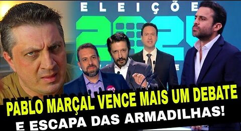 Pablo Marçal usa artimanhas e vence o debate na Record escapando de toda armação