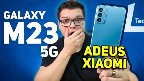 MELHOR QUE XIAOMI! O GALAXY M23 5G TA INCRÍVEL PELO PREÇO! UNBOXING E PRIMEIRAS IMPRESSÕES