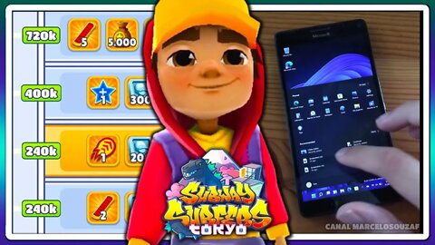 Subway Surfers Tóquio 2021 | PC Windows na Nuvem | Recorde com Pride Jake