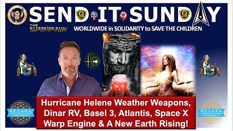 ⚡️SEND IT SUNDAY⚡️Hurricane Helene, [DS] Weather Wars, Atlantis, Warp Engines, IQD RV, MAGA Winning