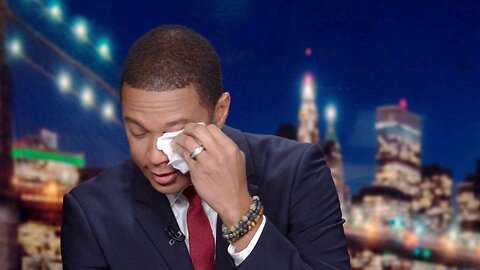 Don Lemon Cries Like A Baby As His Final Show Ends