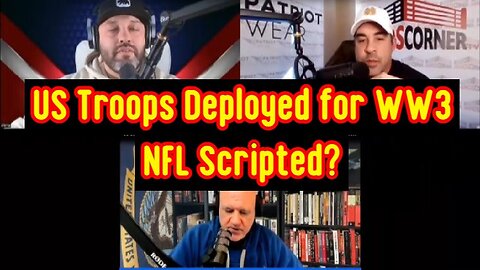 New Nino Rodriguez ~ Alpha ~ Ron: US Troops Deployed for WW3 - NFL Scripted?