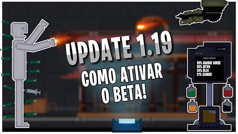 People Playground Update 1.19 (beta) - Identificador de líquidos, nova seringa e mais!