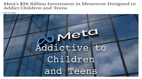 Was METAVERSE Created to Be Addictive for Children and Teens