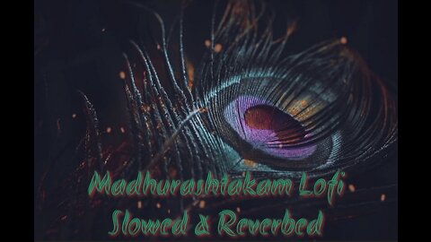 Madhurashtakam Lofi | Slowed & Reverbed