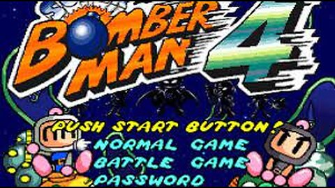 SUPER BOMBERMAN 4 GAMEPLAY