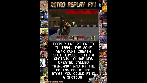 #RetroReplayFYI #doom2 #nirvana wow they really did Kurt Cobain dirty here.