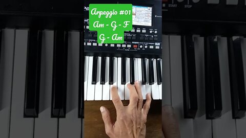 Tutorial Piano Arpeggio #shorts