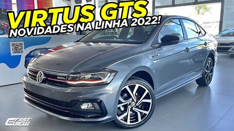 NOVO VOLKSWAGEN VIRTUS GTS 1.4 TURBO 2022 COM PREÇO DE JETTA COMFORTLINE E AUDI A3! VALE R$150 MIL?!