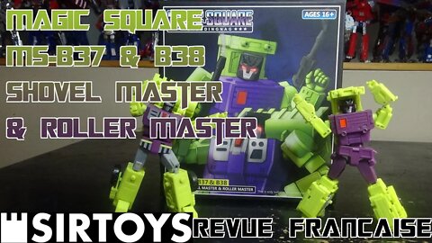 [Francais] Revue Video de Magic Square - MS-B37 & B38 - Shovel Master & Roller Master