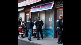 A gunman opened fire on a crowded barbershop in the Bronx