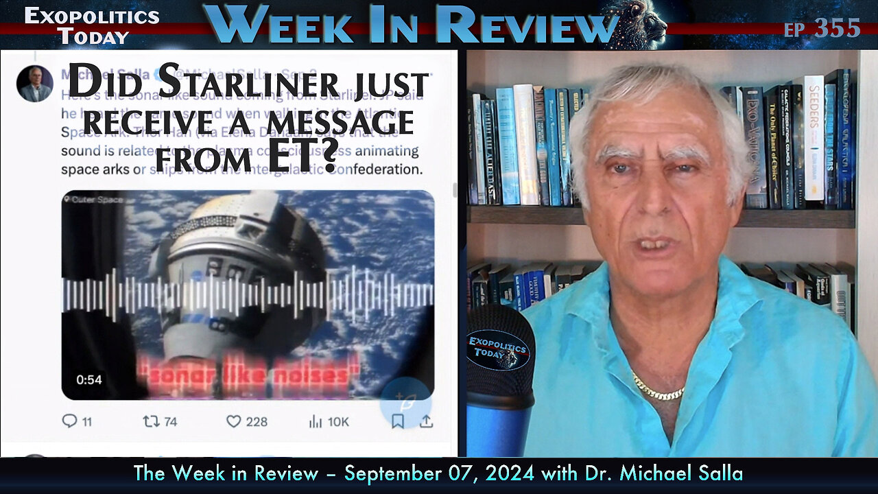 Did starliner just receive a message from et 