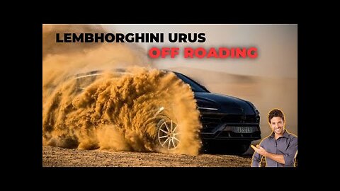 Wow 😯 it's Lembhorghini urus Off Road Test ||Test is very well..it's power full car and luxuriouscar