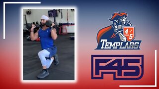 F45 TRAINING VLOG: TEMPLARS WORKOUT | Cardio