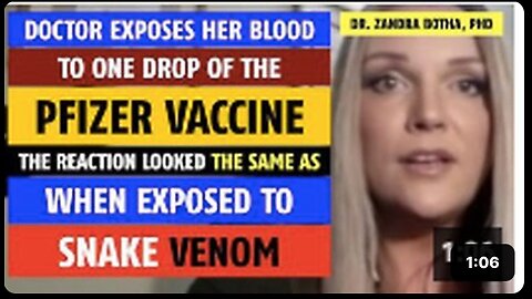 Doctor exposes blood to vaccine, reaction same as when exposed to snake venom