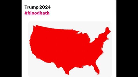 Mockingbird Media is going crazy and attacking Trump for using the word "bloodbath".