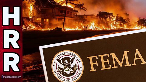 FEMA blocking food aid for Hawaiians while ordering BLACKOUT on photos, videos