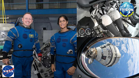 Stuck Nasa astronauts welcome SpaceX capsule that will bring them home