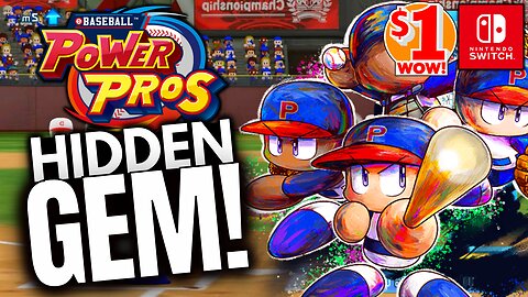 eBaseball Power Pros Is TOO GOOD For Just $1 On Nintendo Switch!