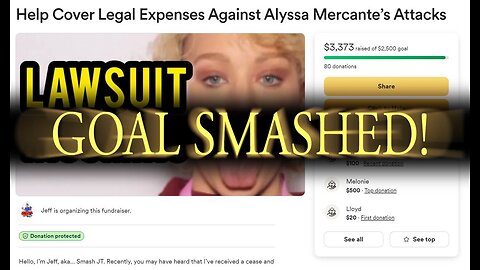 Gamers SHATTER GoFundMe Goal Against Alyssa Mercante HATE Campaign!