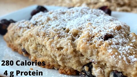 Cranberry Oat Scones - Low Calorie Dessert Ideas