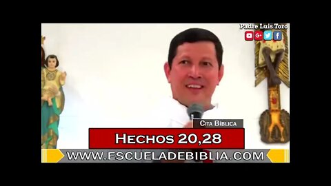 El buen pastor cuida sus ovejas de los lobos. Padre Luis Toro