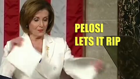 Pelosi Lets It Rip