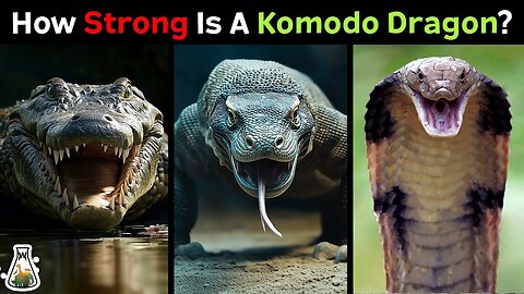 How Strong is a Komodo Dragon Compared to Other Reptiles?