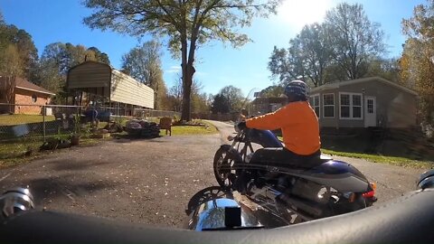 Straighten Bent handle bars, change clutch and brake levers