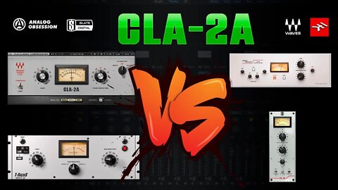 COMPRESSOR - CLA (2AWAVE, SLATE DIGITAL, IK & ANALOG OBSESION)