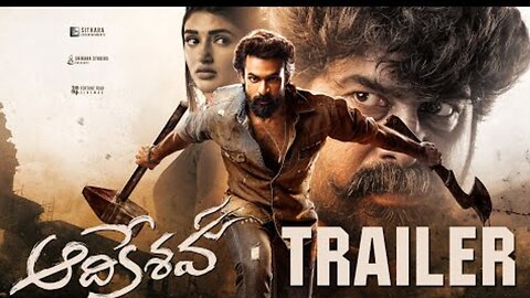 Aadikeshava Theatrical Trailer | Panja Vaisshnav Tej, Sreeleela | Srikanth Reddy | GV Prakash