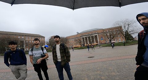 Univ of Maryland: Praying for A Student Addicted To Porn, Ministering to A Trans, Contending w/ A Muslim, Even In The Rain Lots of Good Conversations