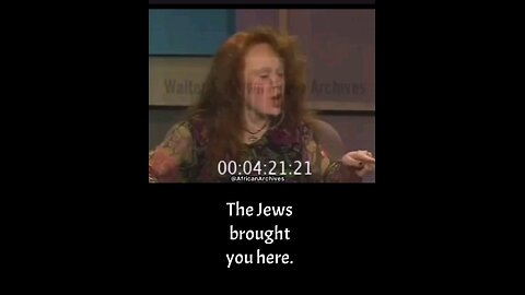 Rare Jerry Springer Racial Debate Archived clip