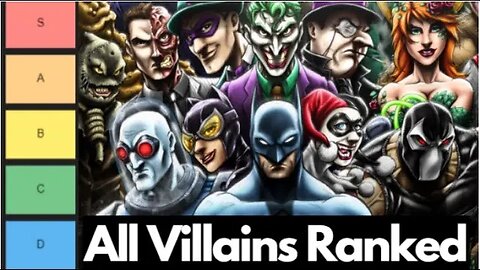 All Batman Arkham Villains RANKED