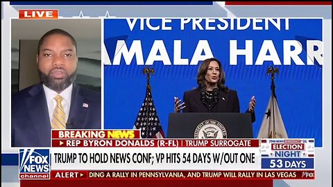 Rep Byron Donalds RIPS Kamala's Campaign Strategy