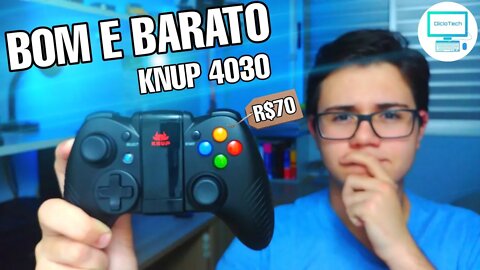 O MELHOR CUSTO BENEFÍCIO! - Resenha e Teste Controle Bluetooth Knup 4030