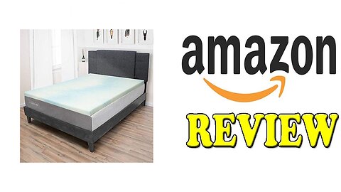 eLuxurySupply Inch Memory Mattress Topper Review