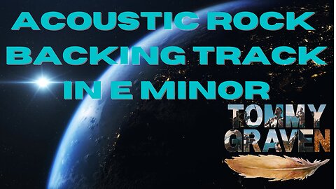 Acoustic Rock Backing Track in E Minor