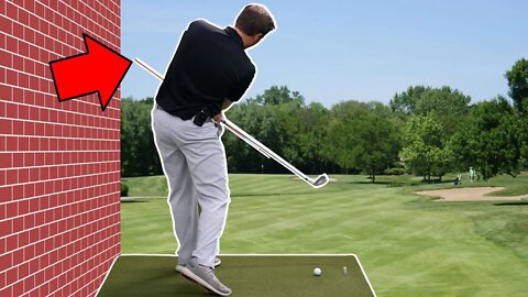 One Feel To Release The Golf Club Like a Pro | Stab The Wall