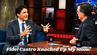 If Stephen Colbert and Justin Trudeau Took Truth Serum.....