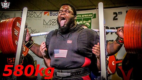 𝐒𝐐𝐔𝐀𝐓 𝐌𝐎𝐍𝐒𝐓𝐄𝐑𝐒 - BEST SQUATS - 580kg WORLD RECORD