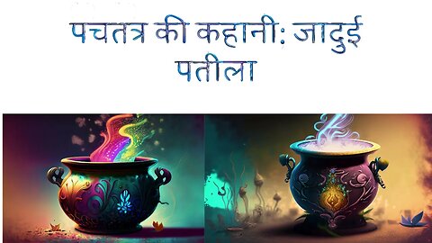 पंचतंत्र की कहानी: जादुई पतीला | Magical Pot Story In Hindi