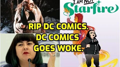 I AM NOT STARFIRE - DC COMICS GOES FULL WOKE CONTINUING TO DESTROY ITSELF - NINJA KNIGHT