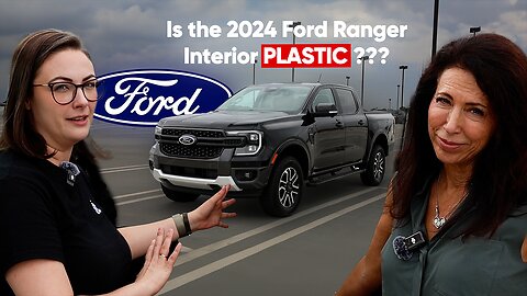 Is the 2024 Ford Ranger Interior Plastic??