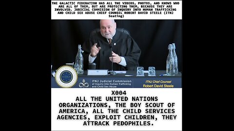 X004 ALL THE UNITED NATIONS ORGANIZATIONS, THE BOY SCOUT OF AMERICA, ALL THE CHILD SERVICES AGENCIES