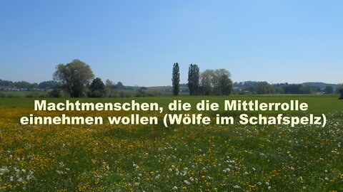 Machtmenschen, die die Mittlerrolle einnehmen wollen (Wölfe im Schafspelz)