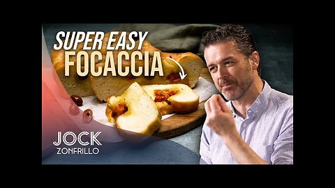 Homemade Olive and Tomato Focaccia | Family Meal Ideas | Jock Zonfrillo