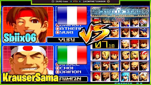 The King of Fighters 2002 (Sbiix06 Vs. KrauserSama) [France Vs. Italy]