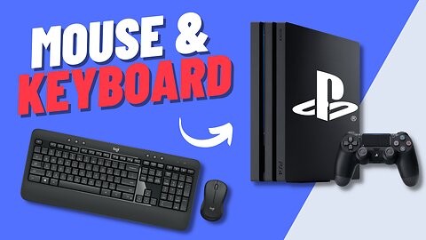 How to use Keyboard and Mouse on Playstation 4 (2024)